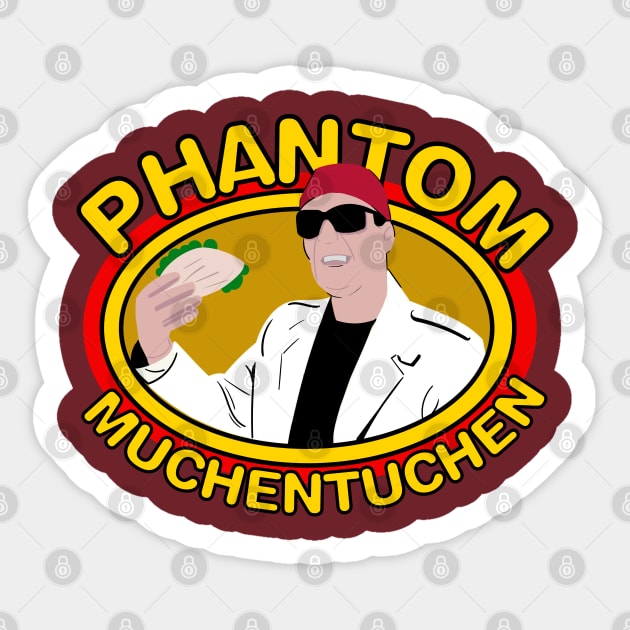 Phantom Muchentuchen Sticker by Meta Cortex